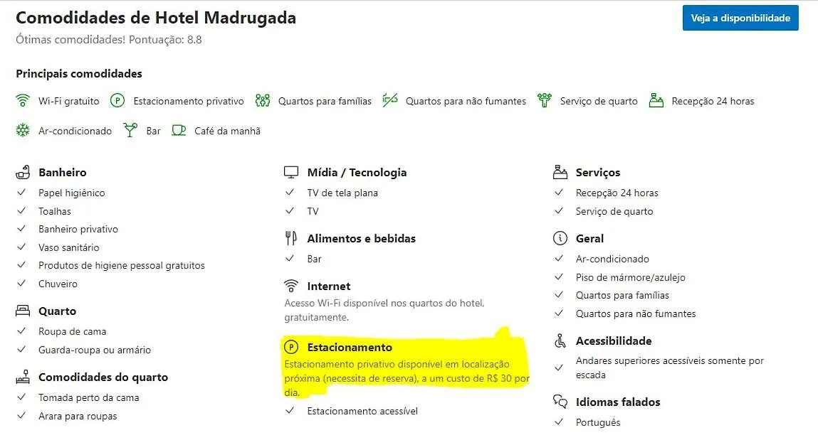 Hotel Madrugada 圣保罗